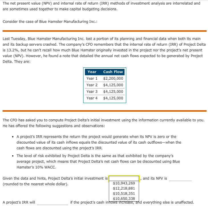 that generally lead to good investment decisions. Consider this case: Suppose Green