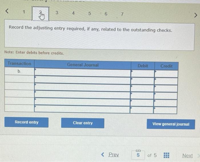 with its bank statement canh balance as of July 31. a. On