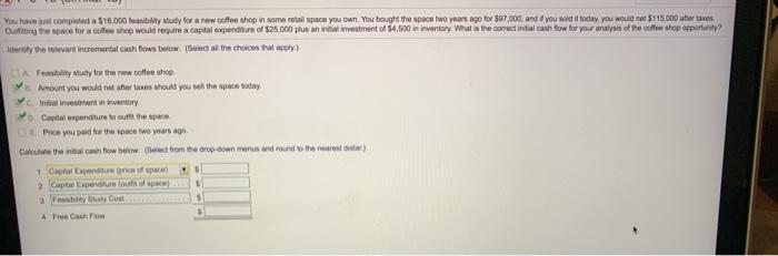  You have just completed a $10,000 ability study for a new