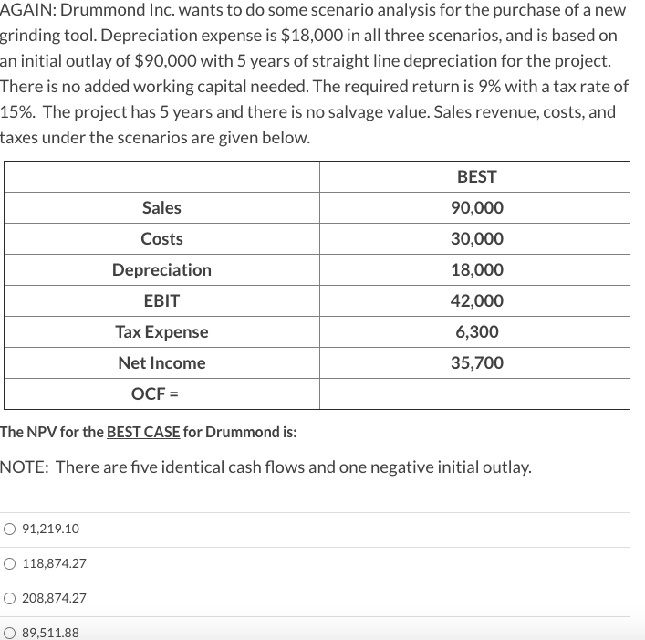 Your portfolio over the past three years are given below. What was