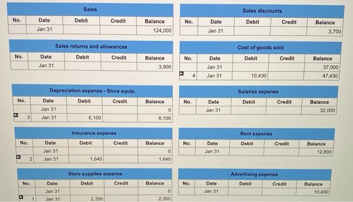 trial balance for Adams Company is found on the trial balance tab.
