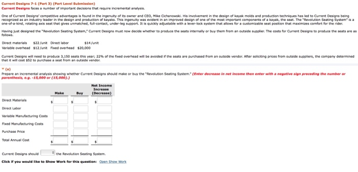  Current Designs 7-1 (Part 3) (Part Level Submission) Current Designs faces