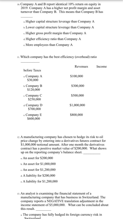 of $100,000, Average Inventory $30,000 and Average Receivables of $ 250,000. 1.