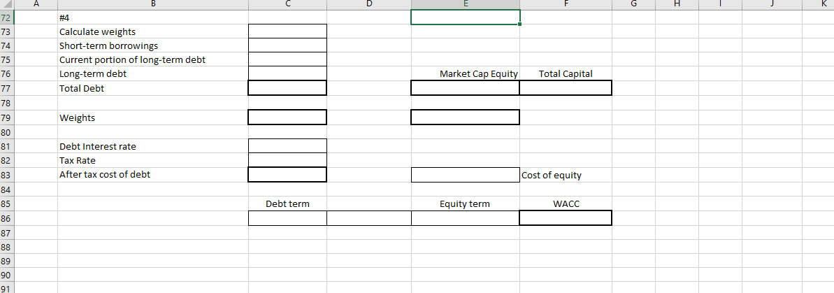 next tab. The CFO plans to borrow a portion of the required