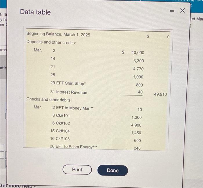 them. Hoy Camper Company has decided to open a new checking account