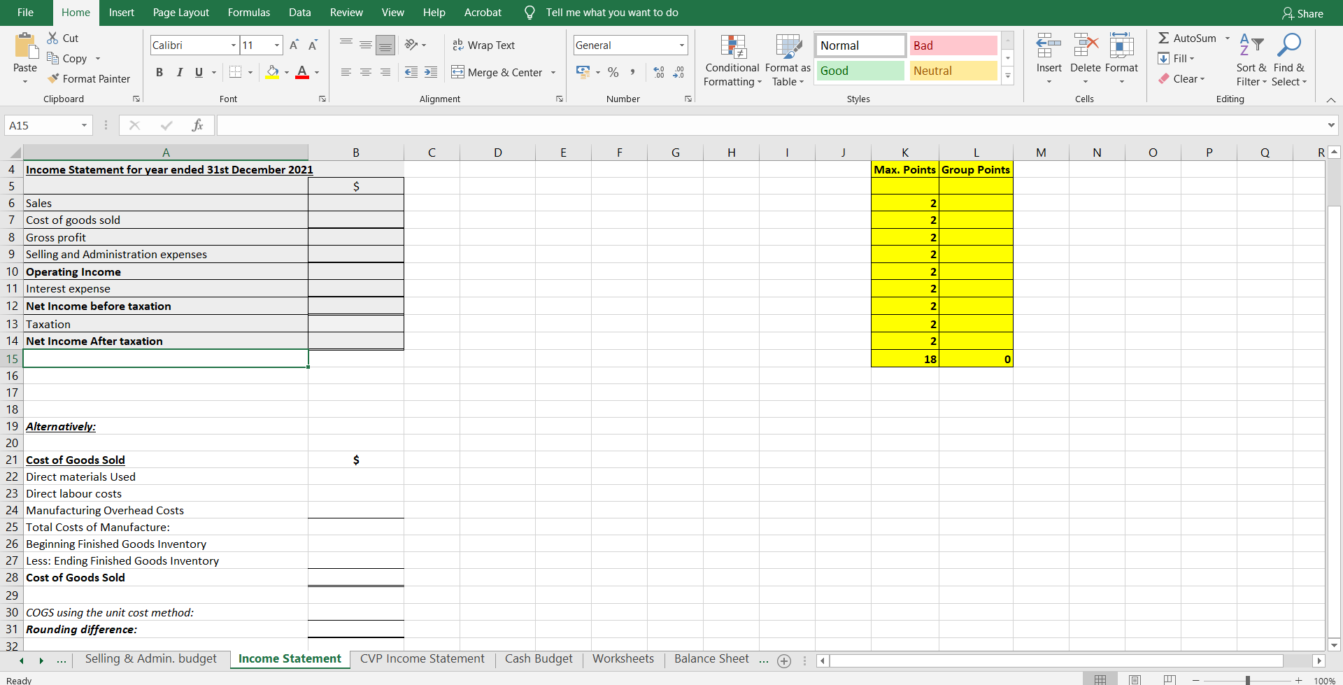 & Filter - Select Editing Clipboard Font Alignment Number Cells J44 X