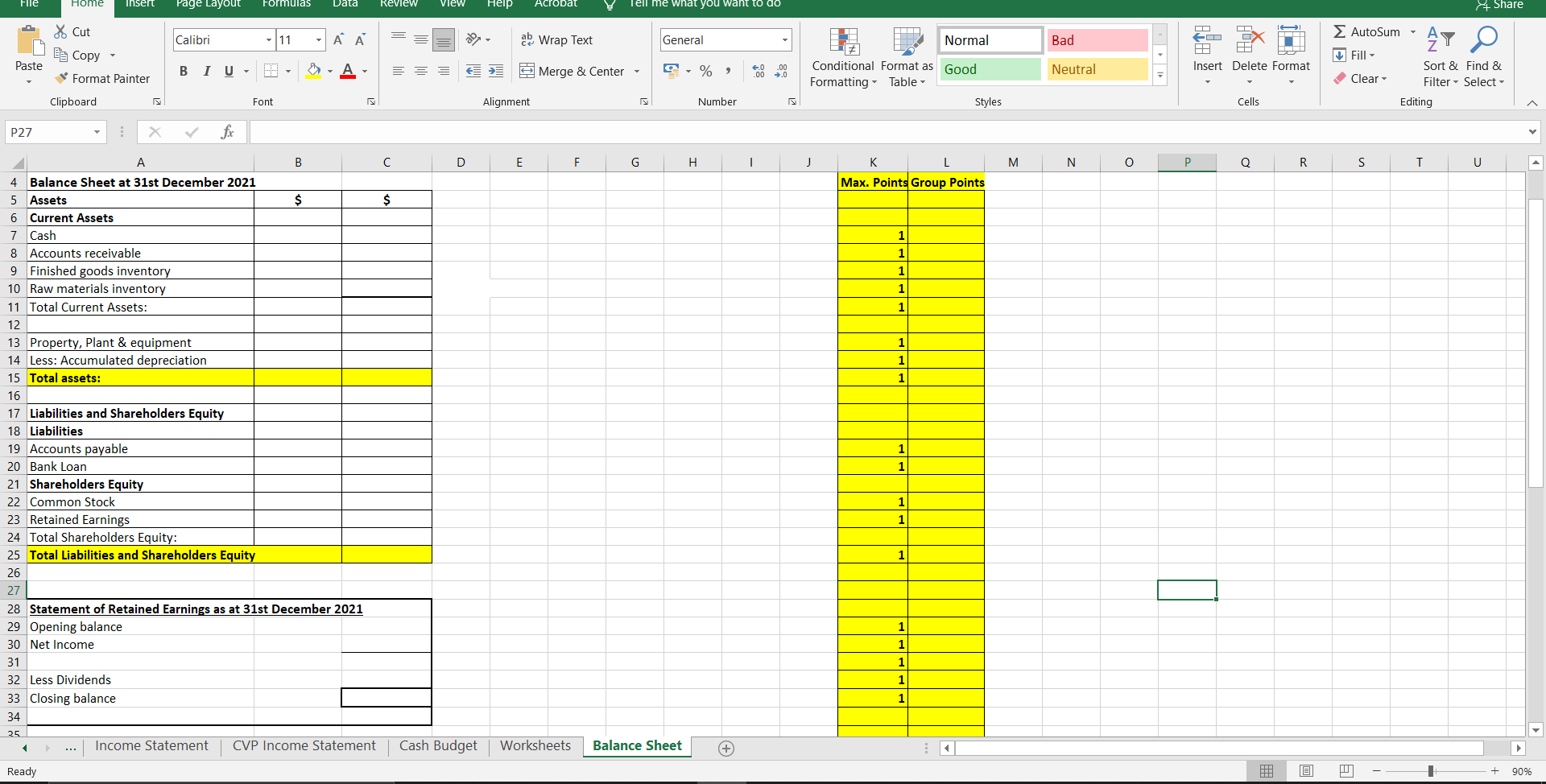 in the bank is $15,000. Fine Office Company wants to maintain a