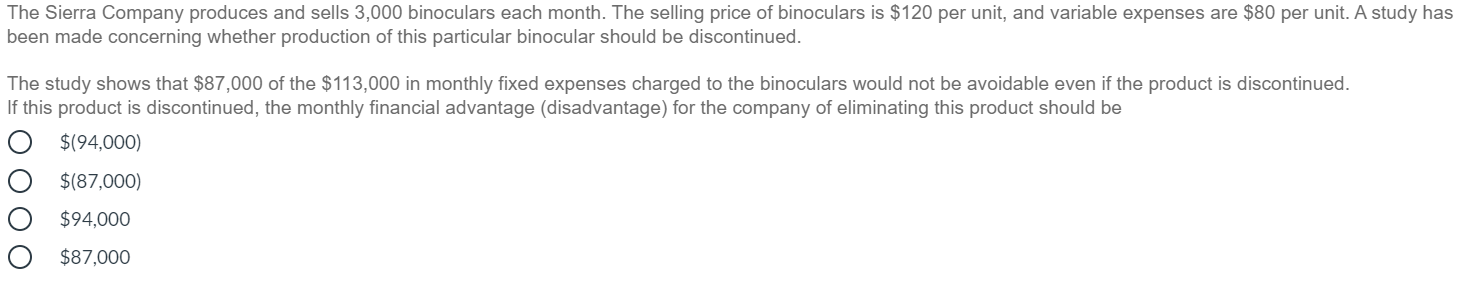 the revenue from the special order exceeds: the relevant costs associated with