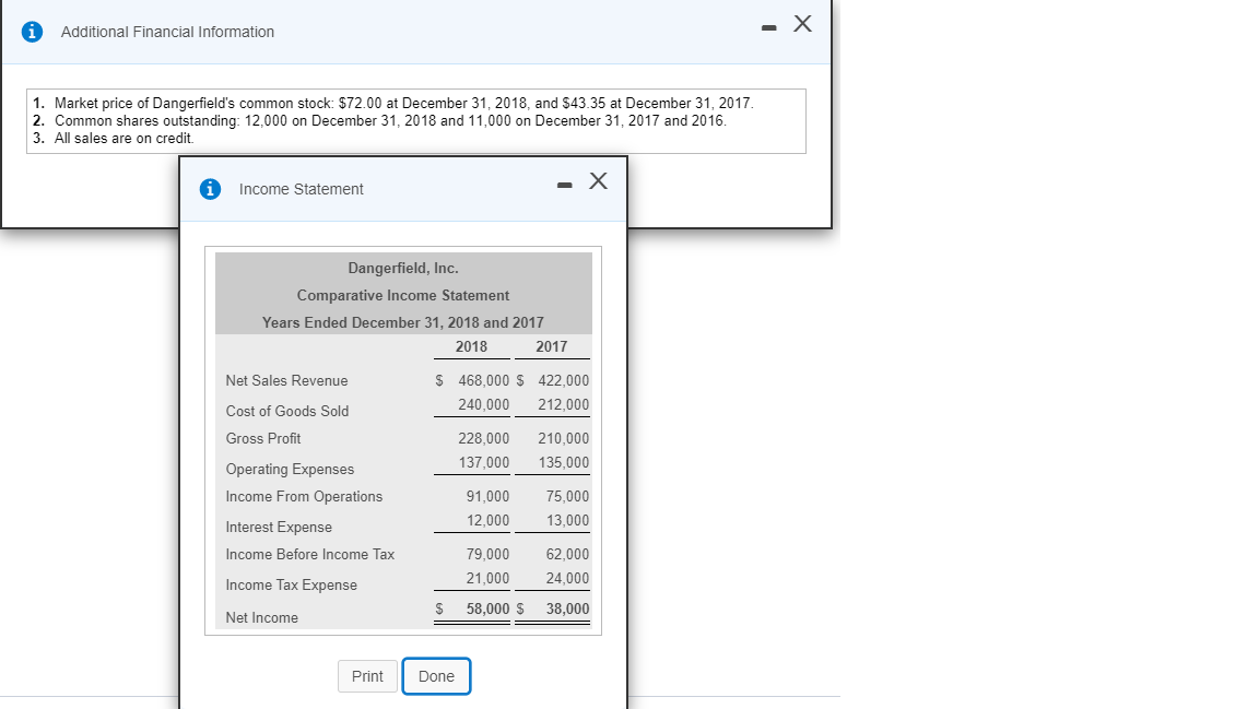 1a-i and 2. Your options for the equations is also listed below.