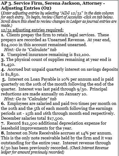 THIS IS A SINGLE QUESTION, PLEASE DO ALL JOURNAL ENTRIES. AP 3.