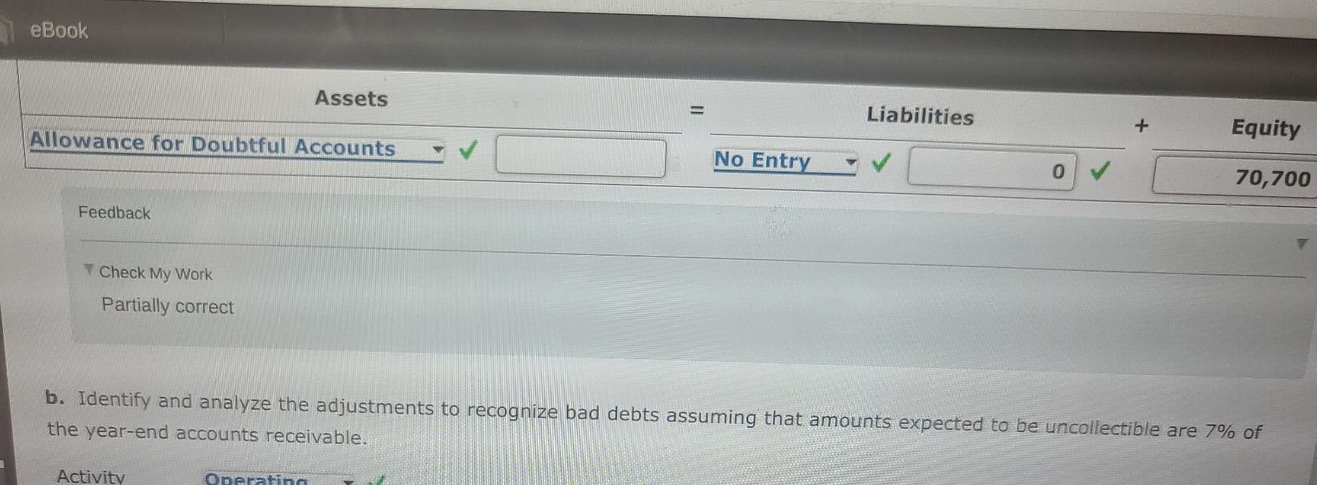 the beginning of 2017, EZ Tech Company's Accounts Receivable balance was $134,000,