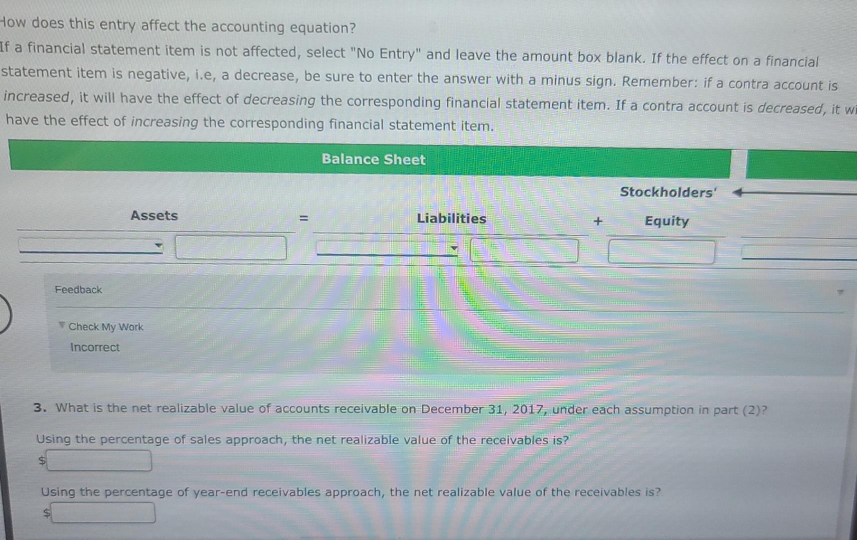 and the balance in Allowance for Doubtful Accounts was $2,300. EZ Tech's