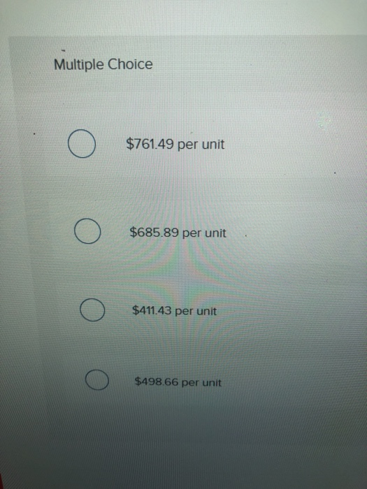 concerning the expected production of each product and the expected total direct
