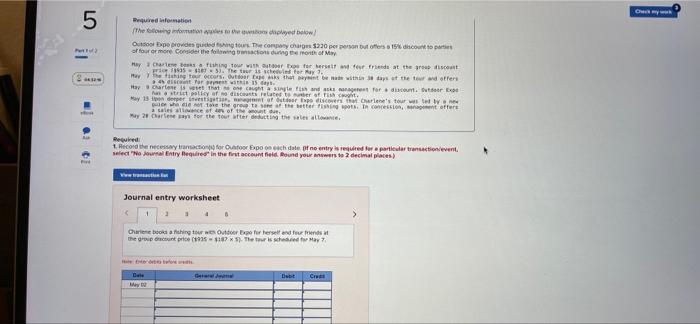  5 Required information The wings to do Outdoor provides guided into
