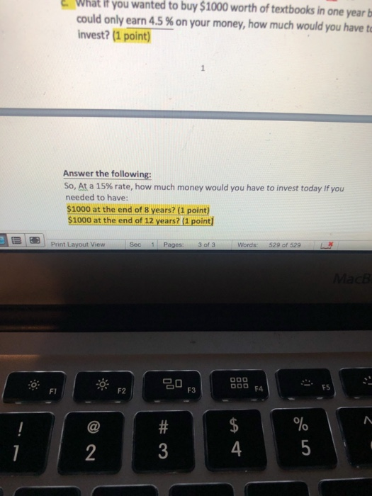 value as what an investment today will grow to at a certain