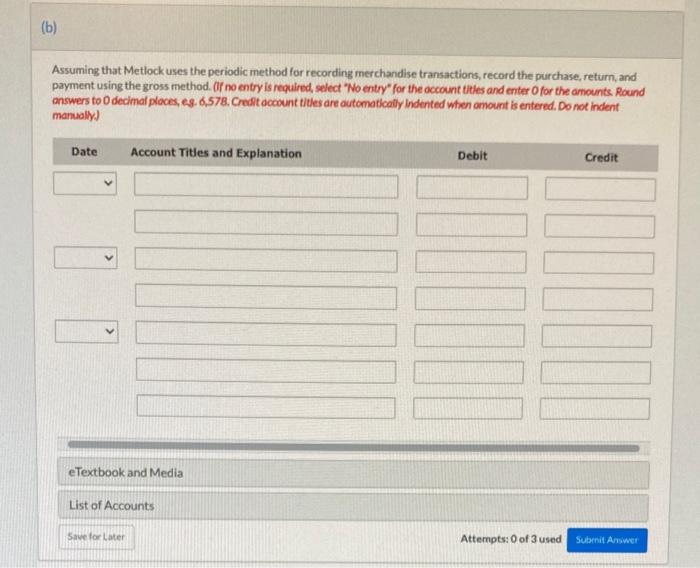 3/ 5 , It retimed (gross 00 4. The paid Your Answer