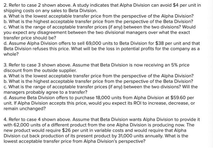of both divisions are evaluated based on their own division's return on