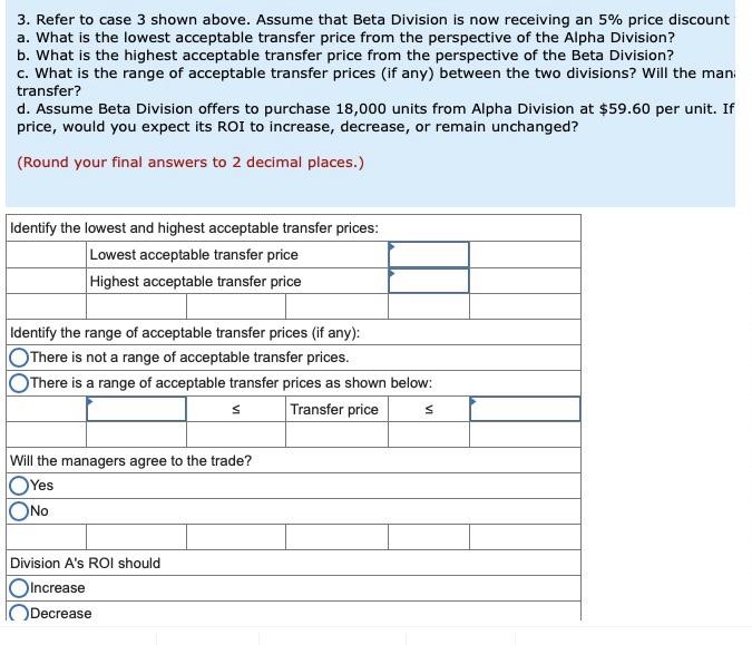 u 46 Alpha Division: Capacity in units Number of units now being