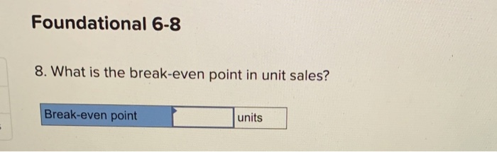 the selling price increases by $2 per unit and the sales volume