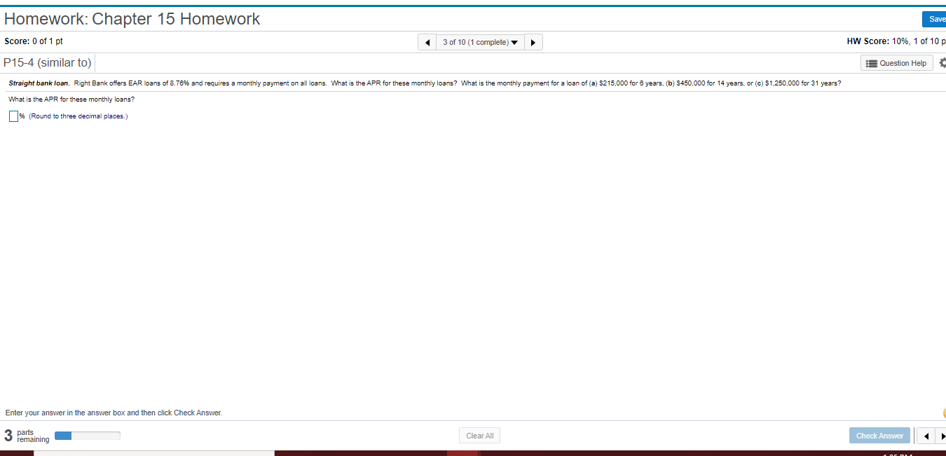 0 of 1 pt 1 of 10 (0 complete) HW Score: 0%,
