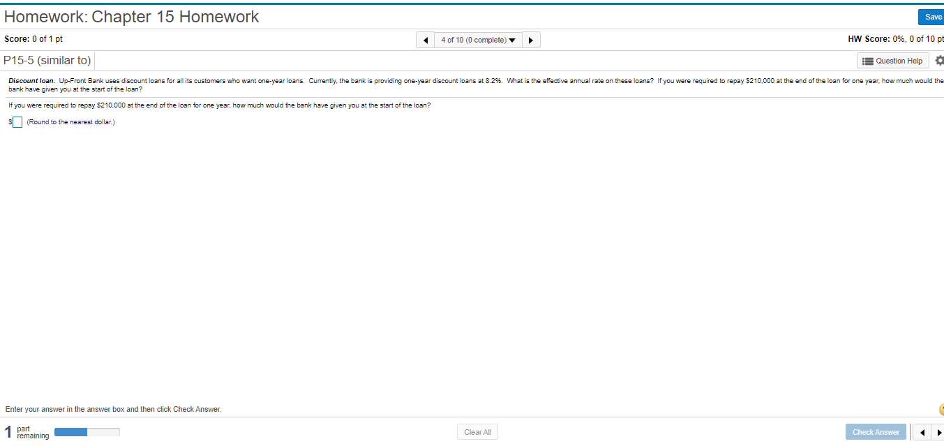 0 of 10 P15-1 (similar to) Question Help Venture capital required rate