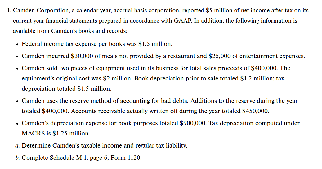 Please, only do the FOURTH bullet point. The year is 2021. 1.