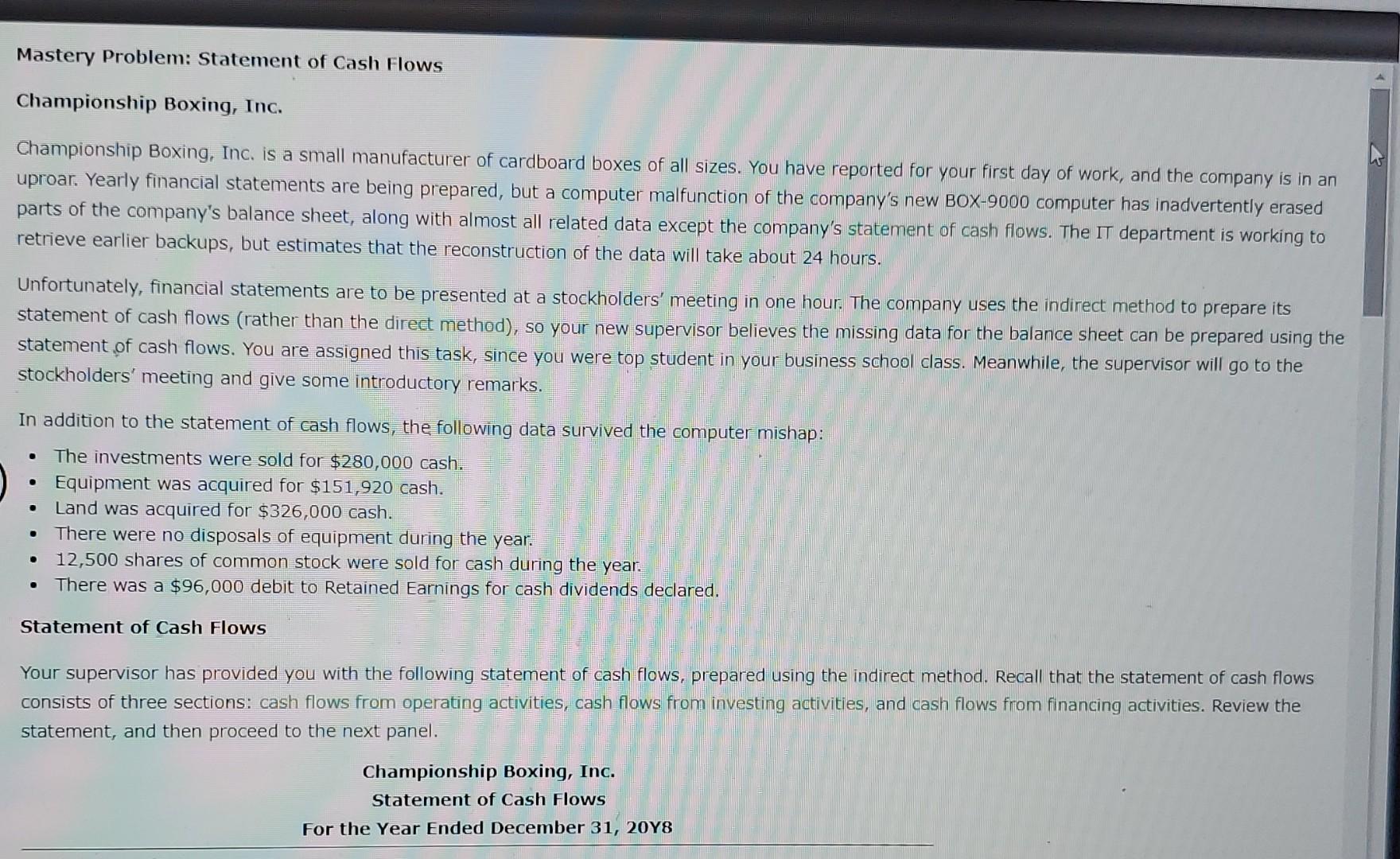 Please help me with the Liabilities part. I couldn't a way