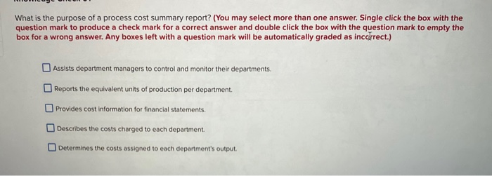 for factory use includes which two of the following? (You may select