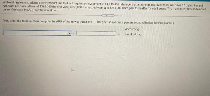  Walkon Hardware is adding a new product line that will require