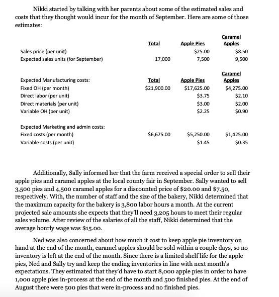 Please use data information from pages 3-5 , to help answer for