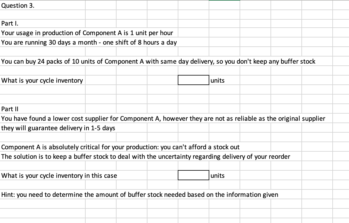 the following percentages A inventory - most important items, generating 60% of