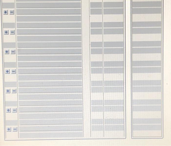 that financial statements can be done each month. The following information is