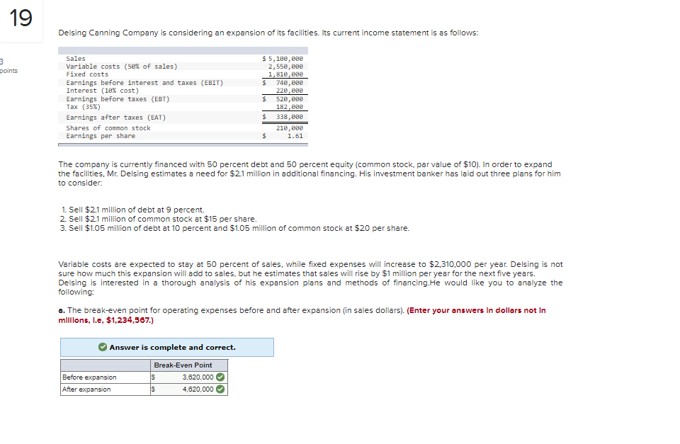 ** When providing the answers can you please put them into an