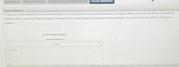 en spreadsheet at December 31, 2019 the end of the fiscal year