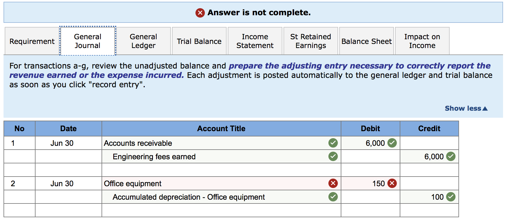 the following transactions in its first month of operations. Jun. Jun. Jun.