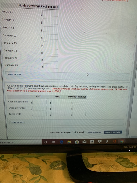 is a retailer operating in British Columbia. Coronado uses the perpetual inventory