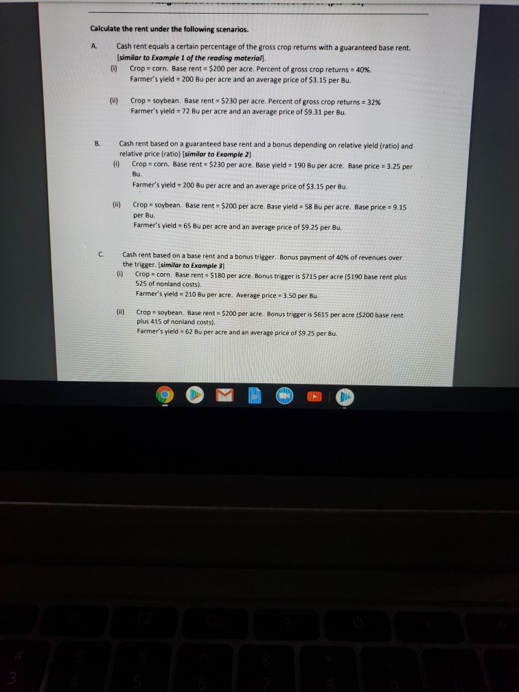 annual depreciation expenses for the following farm equipment using Straight-line depreciation (SLD),