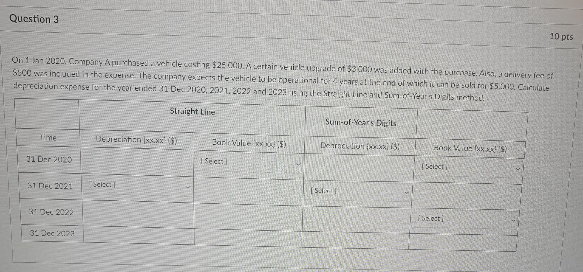  3. Please choose the correct answer and give the full clear