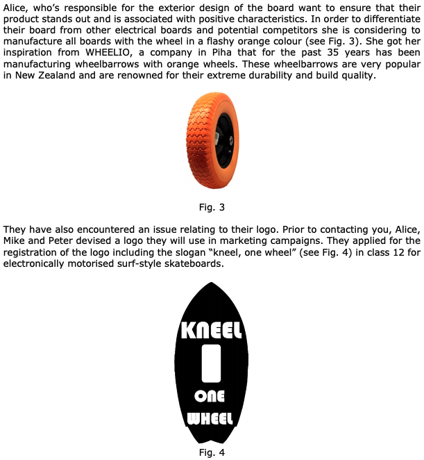 aspects: What product name should they choose to register as a trade