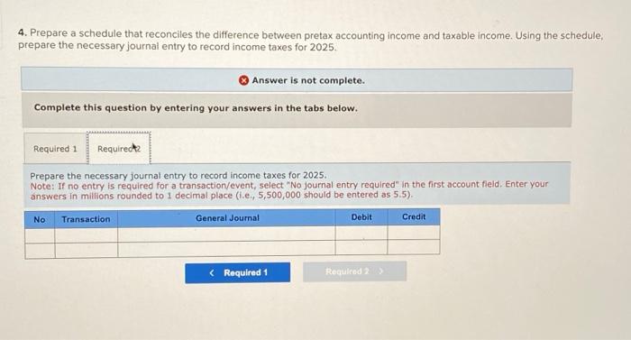 16-6, 16-8] [The following information applies to the questions displayed below.] Arndt,