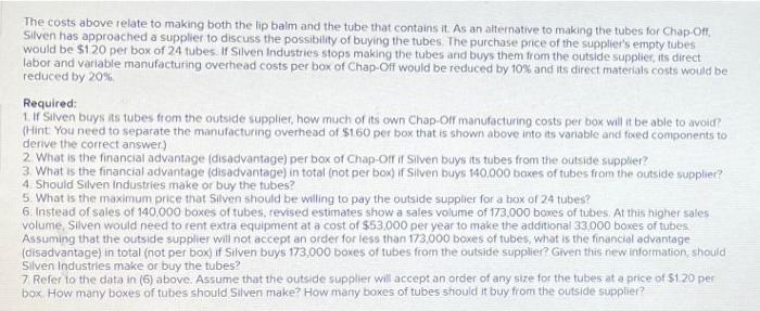 sells a highly successful line of summer lotions and insect repellents has