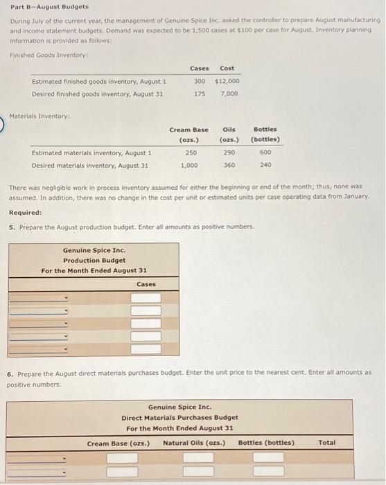 Part A of the comprehensive problem, Be sure you have completed Part
