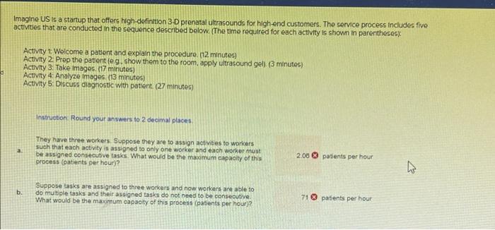 both A and B with clear wording please Imagine US is a