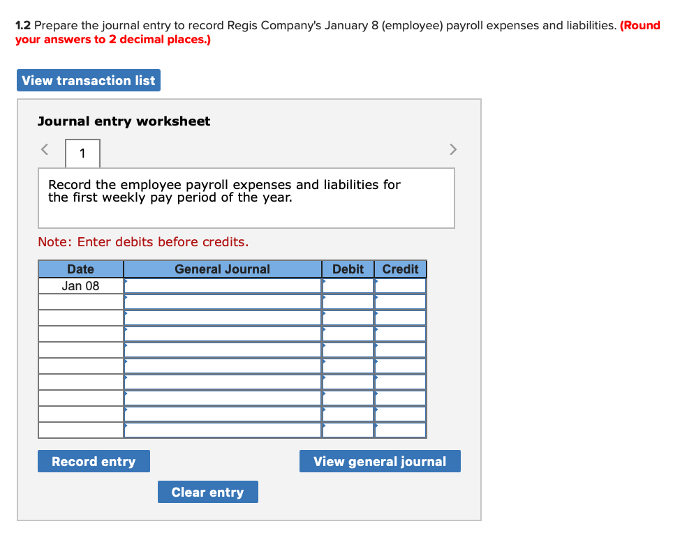 8, the end of the first weekly pay period of the year,