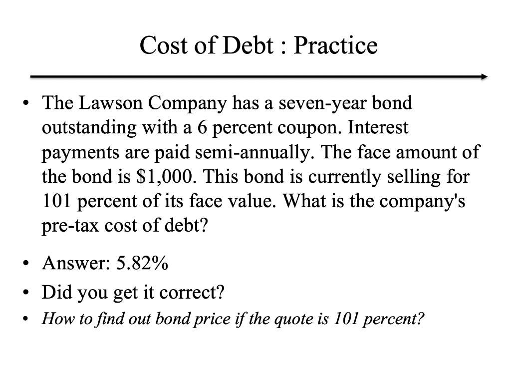  Please include financial calculator inputs needed, if possible, in solution. Cost