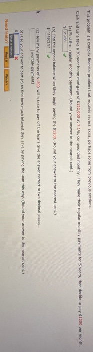  This problem is a complex financial problem that requires several skills,