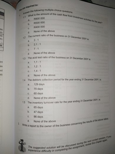 2007 forve been presented to you by their bookkeeper STATEMENT OF FINANCIAL