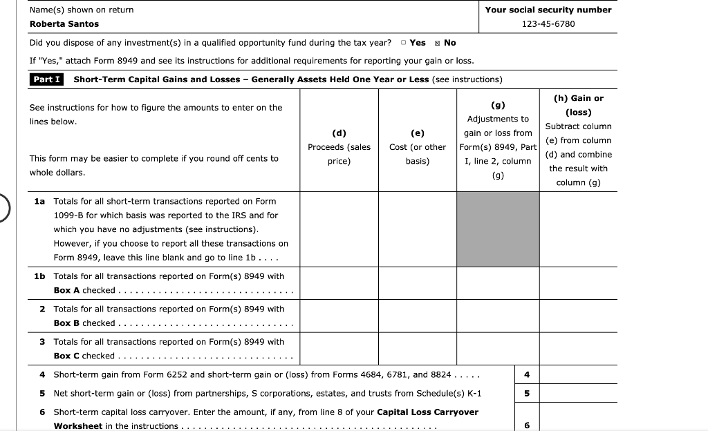 during 2019. In prior years, Roberta gave a signed Form 8332 to
