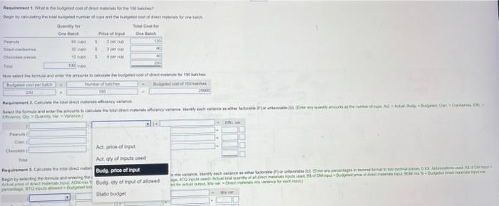 in the finished praduct, as some are rejected during inspection. 1. What