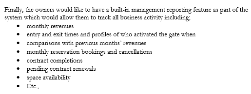 interest in the system. Introduction Northern Ontario Recreational Vehicle Storage (NORVS) specializes